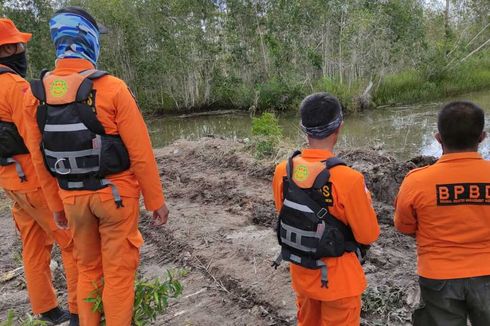 Terobos Sarang Buaya, Tim SAR Akhirnya Temukan Jenazah Penjaga Pintu Air yang Hilang