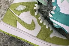 Baru, Air Jordan 1 Mid dengan Tekstur Mirip Kulit Reptil