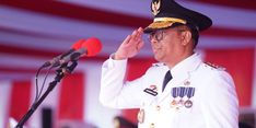 Pj Gubernur Riau Sampaikan Fokus dan Capaian Pembangunan Riau pada Peringatan HUT Ke-79 RI