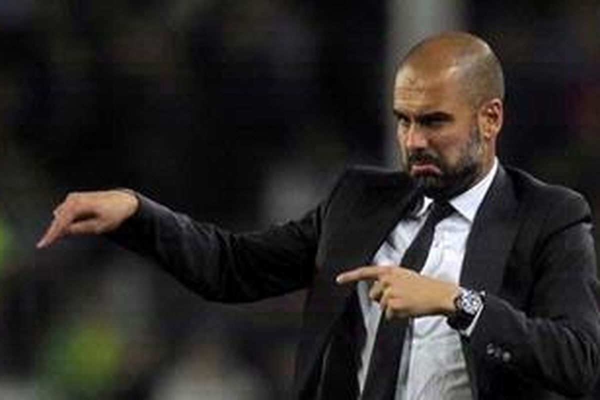 Pelatih Barcelona, Pep Guardiola.