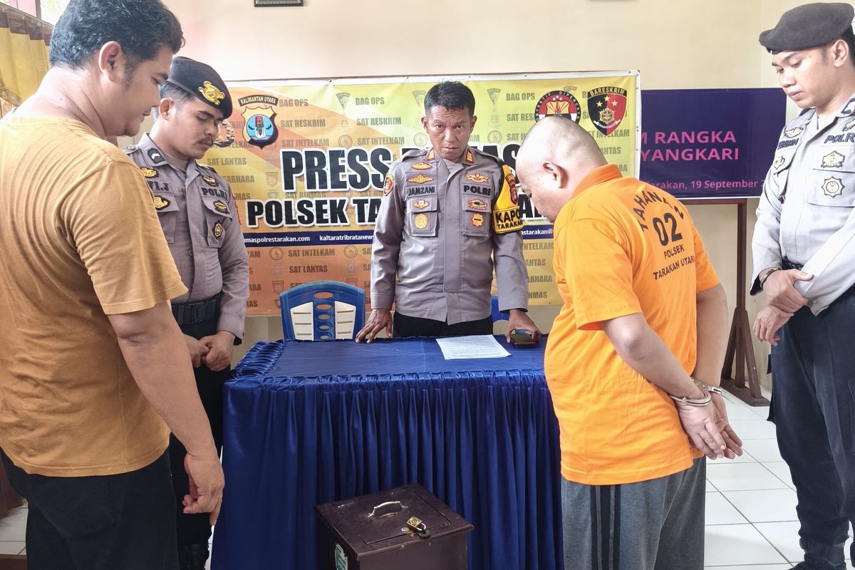 Pencuri Kotak Amal Ditangkap setelah Buron 9 Bulan, Uang Dipakai Bayar Motor Rental untuk Mencuri