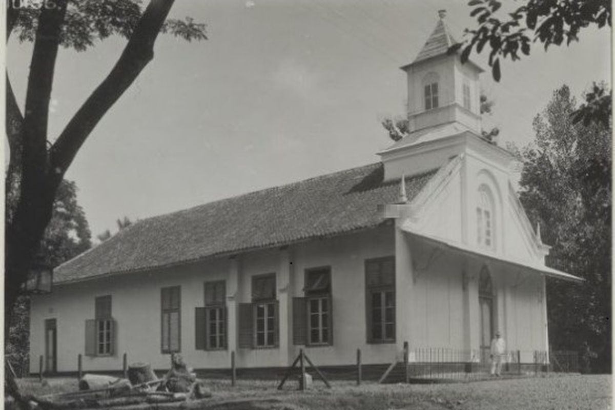 GPIB Immanuel Depok pada tahun 1930.