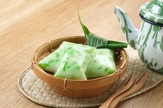 Resep Kue Cantik Manis Pandan, Jajanan Pasar Tinggal Rebus