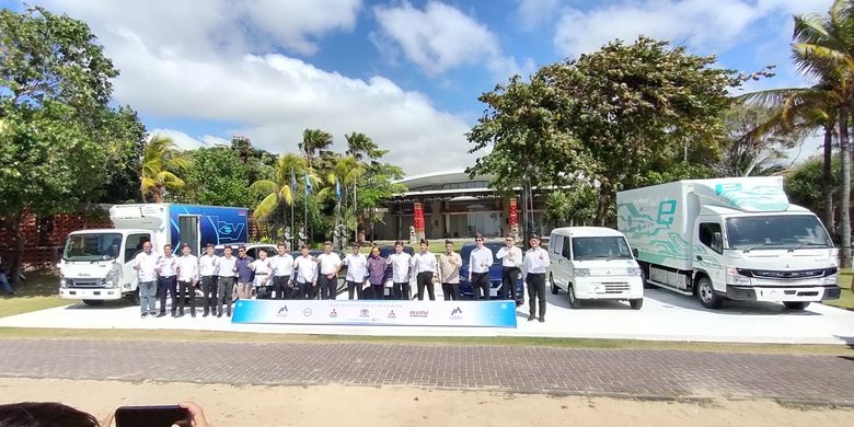 Mitsubishi Fuso eCanter diuji coba konsumen di Bali pada Agustus 2022