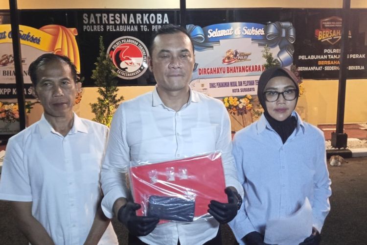 Tergiur Upah Rp 75.000, Pria di Surabaya Jadi Kurir Sabu, Berakhir Ditangkap Polisi