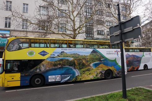Bus Wonderful Indonesia Kembali Beredar di Berlin