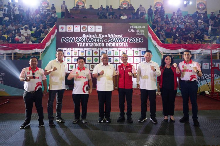 Pembukaan Babak Kualifikasi Pekan Olahraga Nasional (BK PON) yang akan digelar mulai 27-30 Oktober 2023 di GOR POPKI Cibubur. 