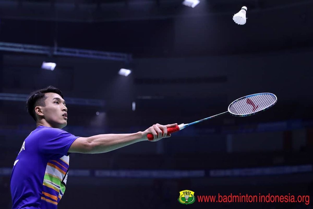 Pebulu tangkis tunggal putra, Jonatan Christie 