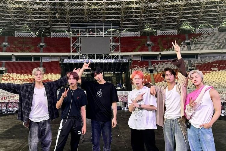 NCT Dream di. Stadion Utama GBK