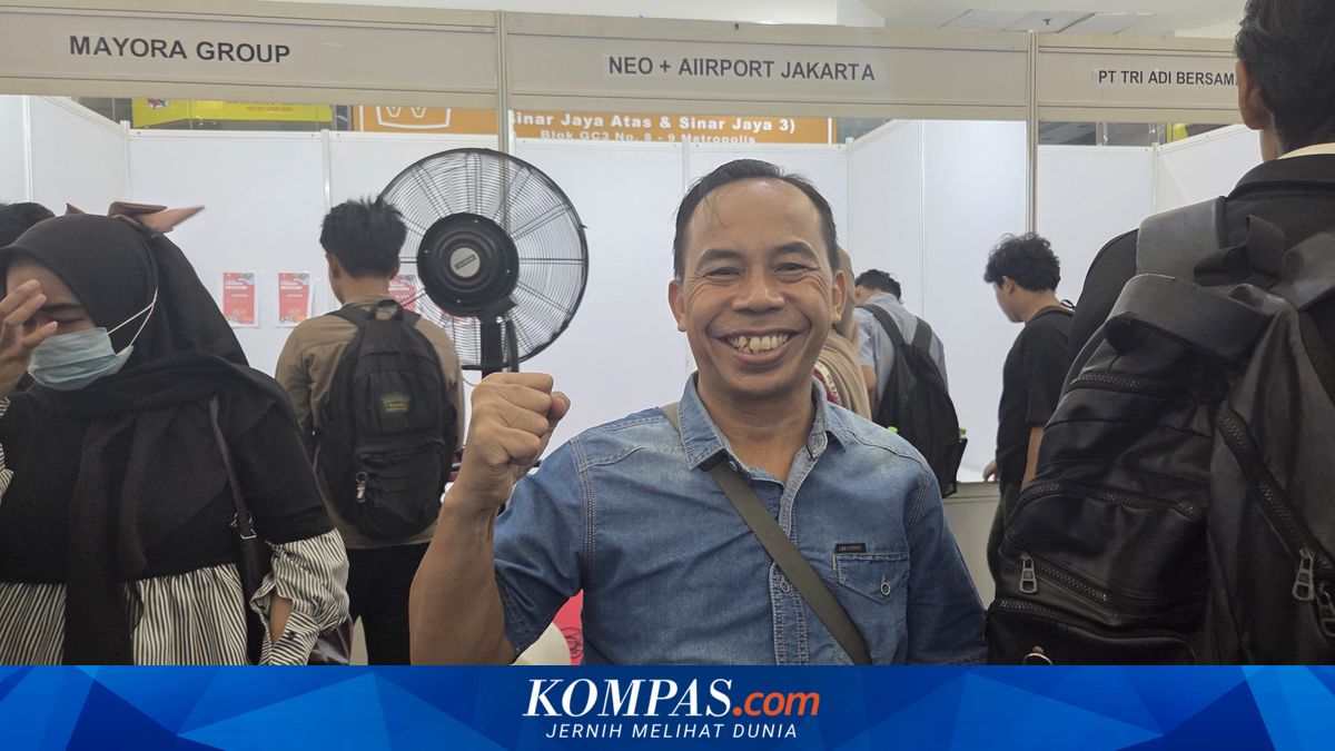 Umur Bukan Penghalang, Eks Manajer Bank Ini Ikut Job Fair di Usia 48 Tahun