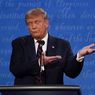 Debat Pilpres AS, Trump Diminta Moderator Chris Wallace untuk Berhenti Menyela