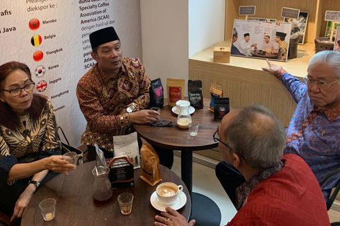 Ridwan Kamil Minta Mendag Enggartiasto Dukung Ekspor Kopi Jabar