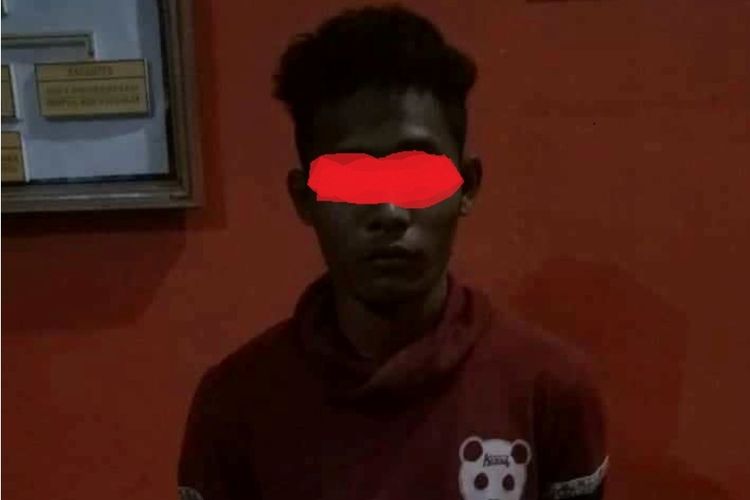 Tersangka kasus perkosaan berinisial MJ (21 tahun) yang memperkosa bocah berusia  tahun di Takengon, Aceh Tengah.