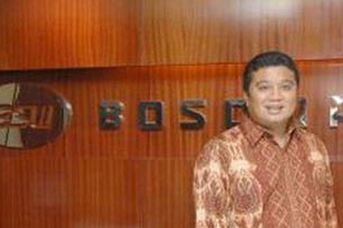 Erwin Aksa, CEO Bosowa Corporation yang juga Ketua Umum Badan Pengurus Pusat Himpunan Pengusaha Muda Indonesia (HIPMI). 
