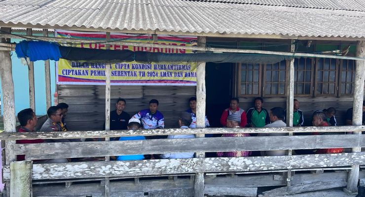 Sosialisasi Pemilu ke Makreuh, Desa Tertua dan Bersejarah di Bengkalis