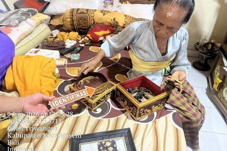 Pencuri Emas dan Mahkota Suci 3 Pendeta Hindu di Karangasem Ditangkap, Pelaku Warga Setempat