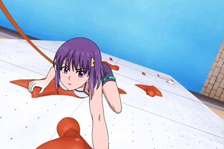 Iwa Kakeru: Sport Climbing Girls, merupakan anime bertema olahraga yang tayang di Vido
