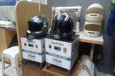 Main ke Arai Technical Pro Shop Indonesia, Fasilitas Cuci Helm Premium