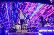 Seruan Perdamaian Chris Martin di Konser Coldplay di Jakarta