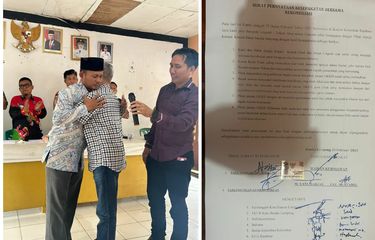 Berdamai, Ketua RT di Lampung Minta Maaf dan Peluk Jemaat GKKD