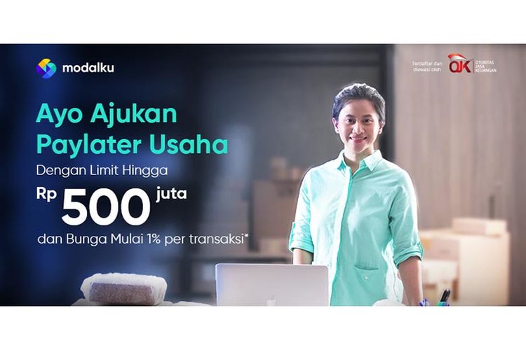 Modalku virtual credit untuk bantu usaha UMKM. 