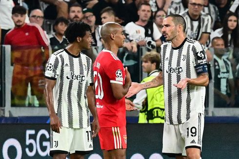 Hasil Juventus Vs Benfica 1-2, Bianconeri Tersungkur di Tanah Turin 
