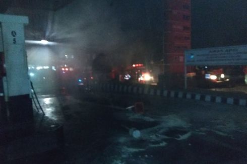 SPBU Terbakar di Bukittinggi, Api Diduga dari Mobil yang Isi BBM dengan Tangki Tambahan