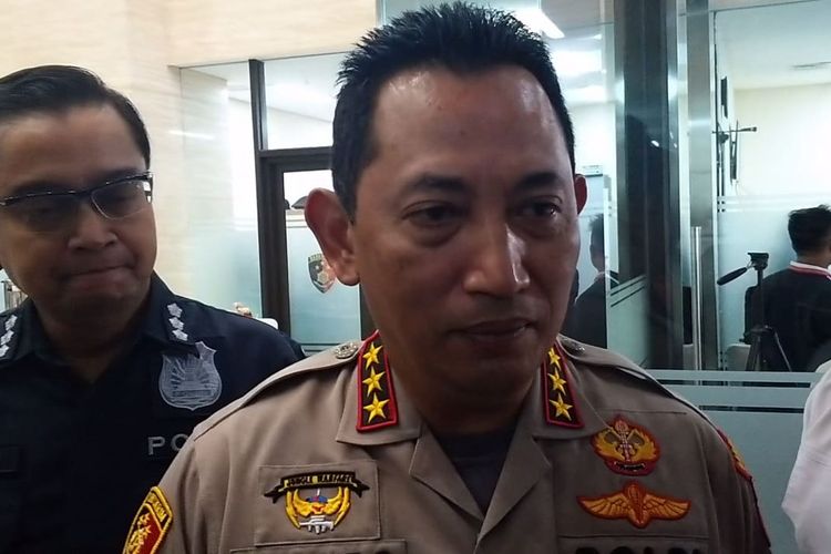 Kepala Badan Reserse Kriminal Polri (Kabareskrim) Komjen Listyo Sigit Prabowo ketika ditemui di Gedung Bareskrim, Jakarta Selatan, Rabu (26/2/2020).