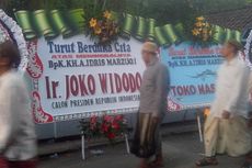 Ada Karangan Bunga Jokowi di Rumah Duka KH Idris Marzuki