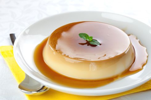 Resep Puding Custard Kukus dengan Saus Karamel, Favorit Banyak Orang