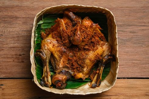 Resep Ayam Kalasan 1 Ekor, Hidangkan dengan Sambal Bajak