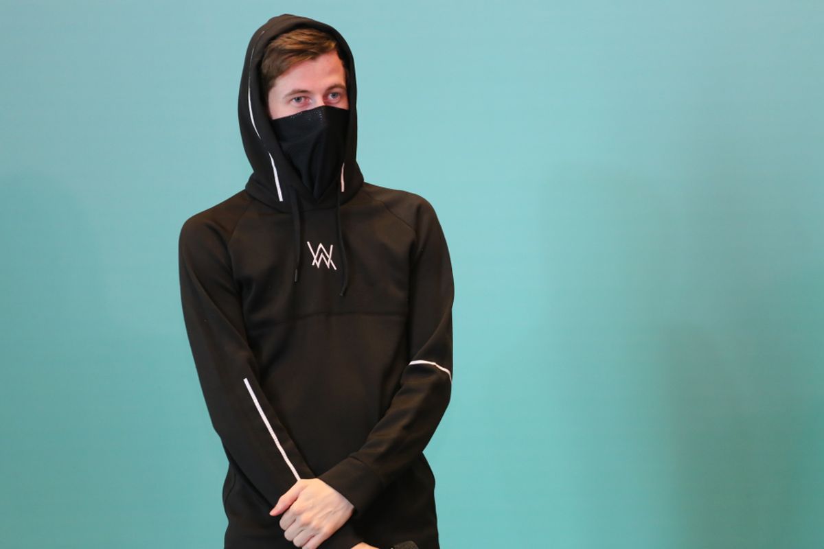 DJ Alan Walker ditemui dalam jumpa pers Spotify On Stage di Hotel Mercure, Kemayoran, Jakarta Pusat, Jumat (12/10/2018).