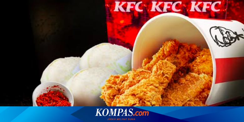 Harga dan Menu Makanan di KFC 2025, Nasi Uduk hingga Bucket