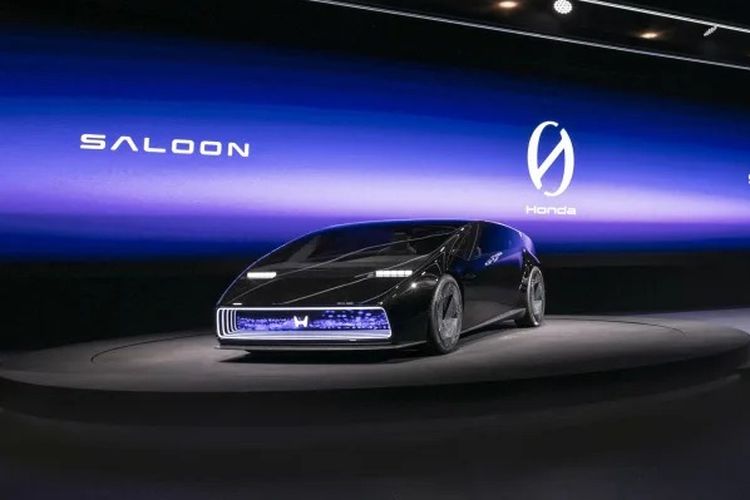 Honda pamer mobil konsep, Saloon dan Space-Hub, pada pameran teknologi CES 2024