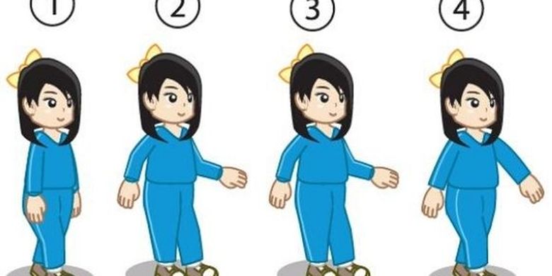 Langkah Kaki Silang dalam Senam Irama