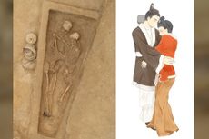 Kerangka Sepasang Kekasih Berusia 1.500 Tahun Ditemukan di China, Masih Berpelukan