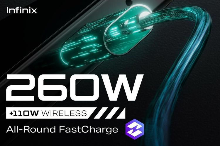 Infinix memperkenalkan teknologi pengisian daya terbarunya, yaitu fast charging 260 watt dan fast charging nirkabel 110 watt