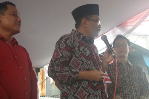 Djarot: Kader PDI-P Pasti Datang untuk Bergotong Royong