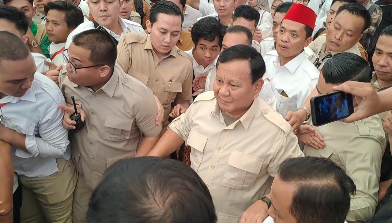 Prabowo Tegaskan Tidak Malu Berjuang Bersama Jokowi