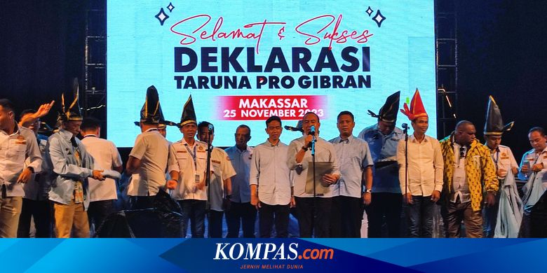 Pengurus Nasional Karang Taruna Deklarasi Taruna Pro Gibran untuk Pilpres 2024