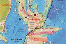 Perubahan Dramatis Benua Baru Zealandia, Mungkinkah Akibat Cincin Api?