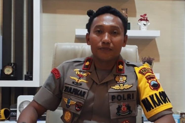 Waka Polres Klaten, Kompol Zulfikar Iskandar.(KOMPAS.com/LABIB ZAMANI)