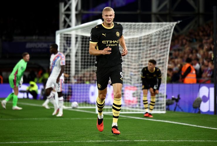Hasil Crystal Palace Vs Man City 1-4: Brace Haaland dan Cherki, Citizens Kunci 3 Poin