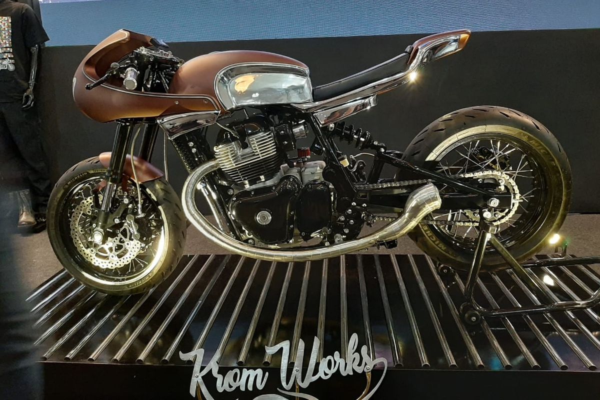 Royal Enfield Luncurkan Motor Custom Continental GT Cafe Racer di Kustomfest 2019