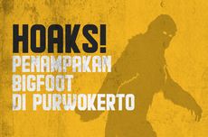 INFOGRAFIK: Hoaks, Penampakan Makhluk Bigfoot di Purwokerto