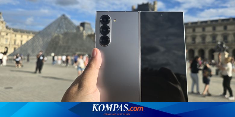 Samsung Galaxy Z Fold 6で撮影したエッフェル塔、ルーブル美術館、パリの街角の美しさ ページ全体