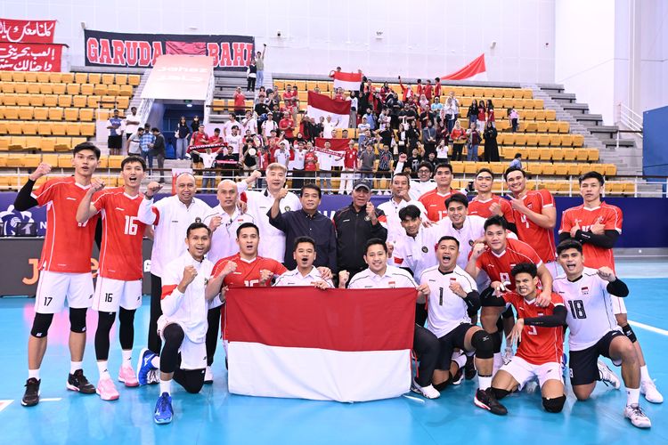 Hasil Voli Indonesia Vs Vietnam 3-2: Rivan Top Skor, Garuda Comeback