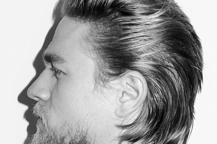 Ilustrasi gaya rambut slick back