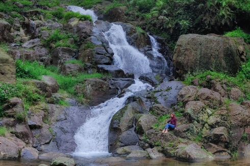 Curug Sinom Indah di Banjarnegara , Air Terjun di Tengah Hutan Pinus