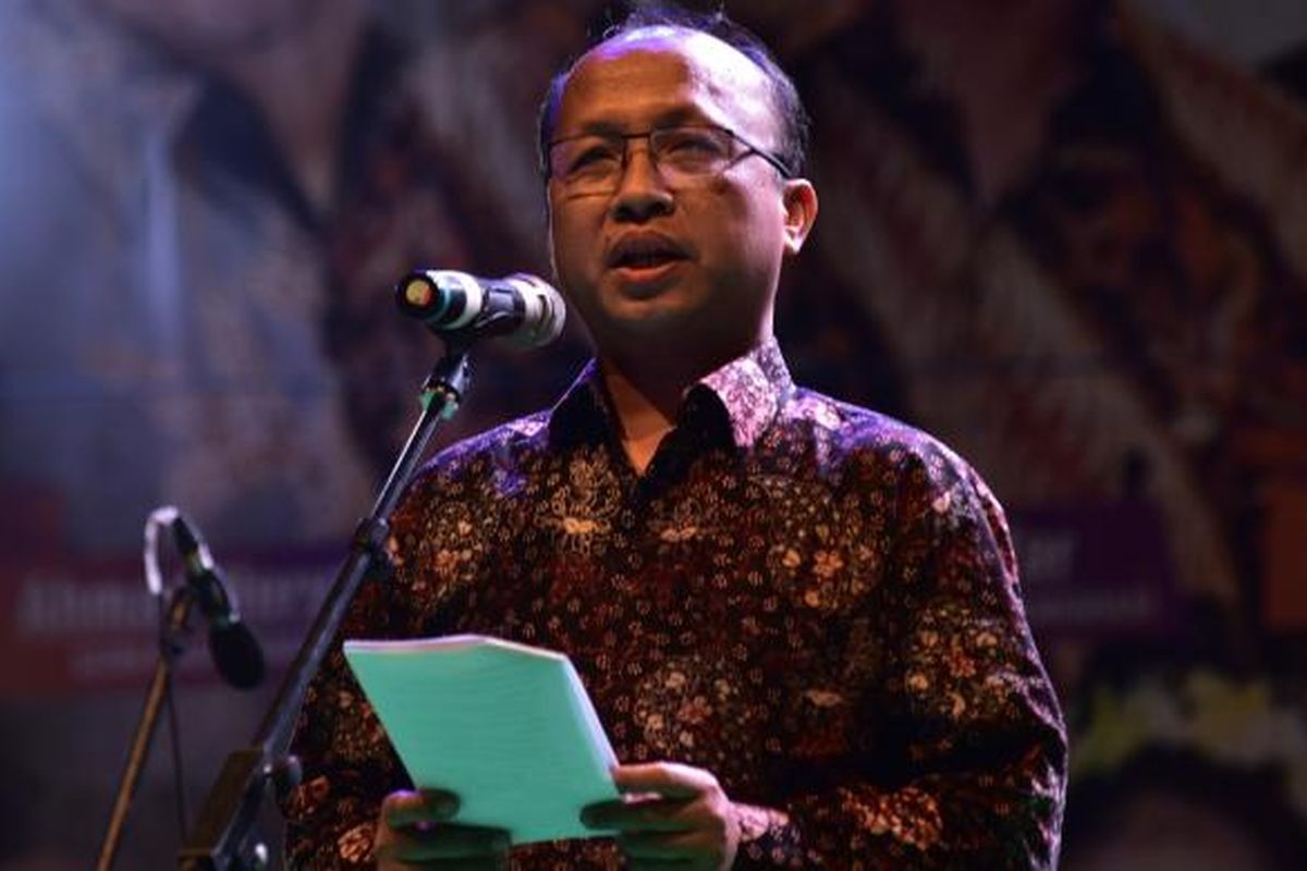 Sekretaris Jenderal Kementerian Desa, Pembangunan Daerah Tertinggal, dan Transmigrasi Anwar Sanusi 